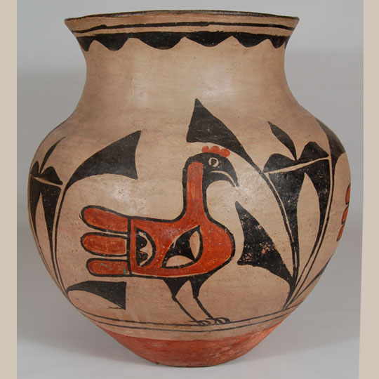 Historic Kewa Pueblo Pottery - 23850
